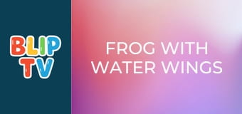 Frog with Water Wings Frog with Water Wings