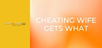 Cheating Wife Gets What She Deserves
