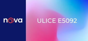 Ulice E5092