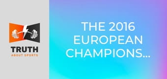 The 2016 European Championships