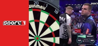 Šipky - Belgium Darts Open, Wieze, Belgie, 3. den, část 2, repríza, HD