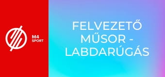 Felvezető műsor - Labdarúgás