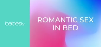 Romantic sex in bed with French wife E1287