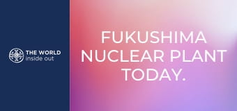 A fukusimai atomerőmű ma. Japán.