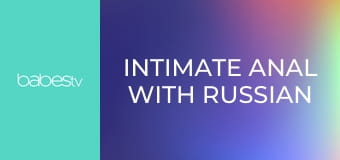 Intimate anal with Russian trainer E1349