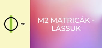 M2 matricák - Lássuk a medvét! - Körmére ég a munka