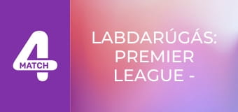 Labdarúgás: Premier League - Bournemouth – Manchester United