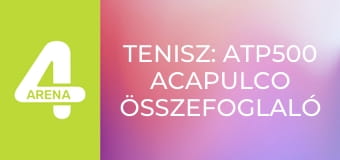 Tenisz: ATP500 Acapulco összefoglaló