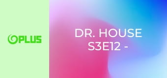 Dr. House S3E12 - Ihla v kope sena