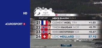 Alpesi sí: Világkupa Lillehammer férfiak - Műlesiklás 2. futam