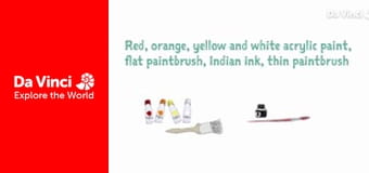 100 de moduri de a desena - Apus de soare