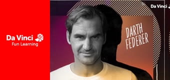 Śladem mistrzów. Zaprasza Bear Grylls - Mistrz (Roger Federer) i Kierowczyni (Danica Patrick)