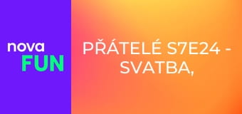 Přátelé S7E24 - Svatba, 2. část