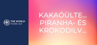 Kakaóültetvények, piranha- és krokodilvadászat. Bolívia.
