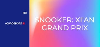 Snooker: Xi'an Grand Prix - Döntő