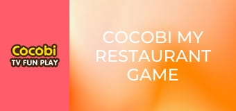 Cocobi My Restaurant Game