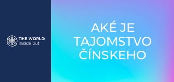 Aké je tajomstvo čínskeho zdravia? Čína.