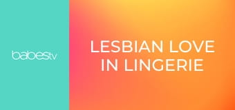 Lesbian love in lingerie E1378