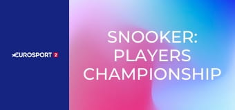 Snooker: Players Championship
