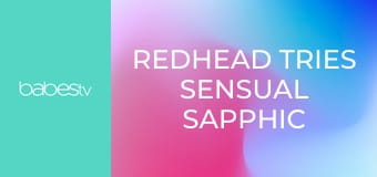 Redhead Tries Sensual Sapphic Sim E1282