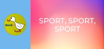 Sport, sport, sport Sport, sport, sport