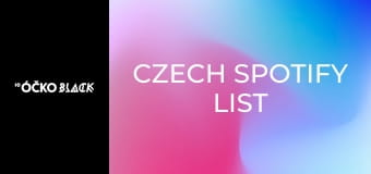 Czech Spotify List