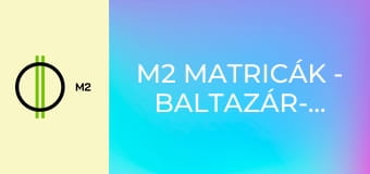 M2 matricák - Baltazár-bazár - Nyomok az erdőben