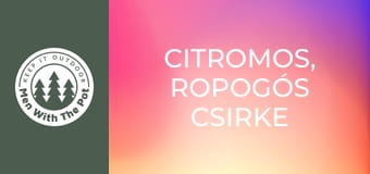 Citromos, ropogós csirke