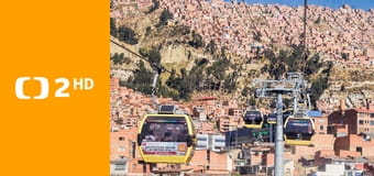 Bolívijská města La Paz a Sucre