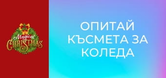 Опитай късмета за Коледа