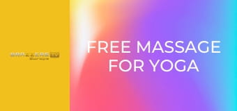 Free Massage For Yoga Cutie