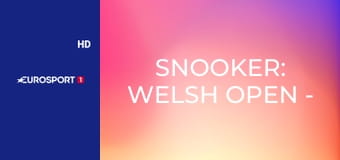 Snooker: Welsh Open - Döntő