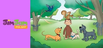 Ciekawski George S4E9 - Małpka w starym kinie / Gotowanie z małpką