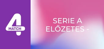 Serie A előzetes - 13. forduló