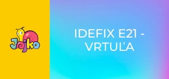 Idefix E21 - Vrtuľa odpočíva