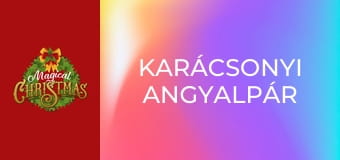 Karácsonyi angyalpár