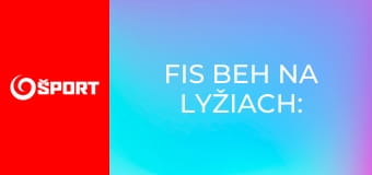 FIS Beh na lyžiach: SP Cogne