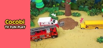 Cocobi Vehicle Rescue Team Toys 3