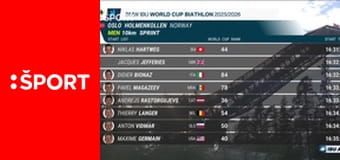 Biatlon: SP mužov: Oslo-Holmenkollen E32