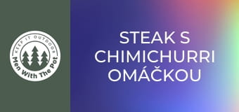 Steak s chimichurri omáčkou