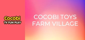 Cocobi Toys Farm Village Toys 2