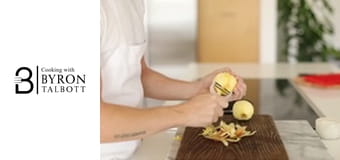 Ябълков пай с огледална глазура