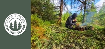 Крехък говежди джолан, приготвен в природата Крехък говежди джолан, приготвен в природата