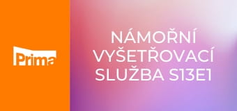 Námořní vyšetřovací služba S13E1 - Zastavte krvácení