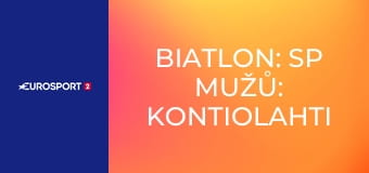 Biatlon: SP mužů: Kontiolahti
