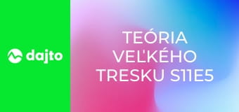 Teória veľkého tresku S11E5 - Manuál k dospelým deťom