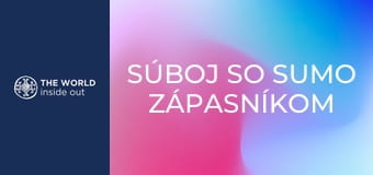 Súboj so sumo zápasníkom a tajomstvá gejší. Japonsko.