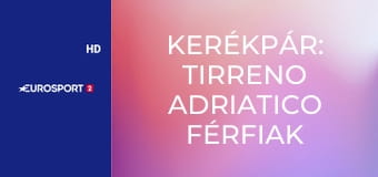 Kerékpár: Tirreno Adriatico férfiak - 1. szakasz