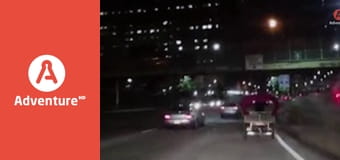 Szaleństwo na drogach E6