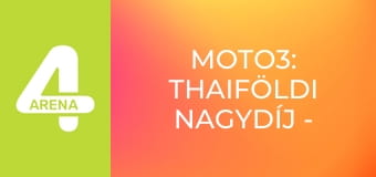 Moto3: Thaiföldi nagydíj - A futam